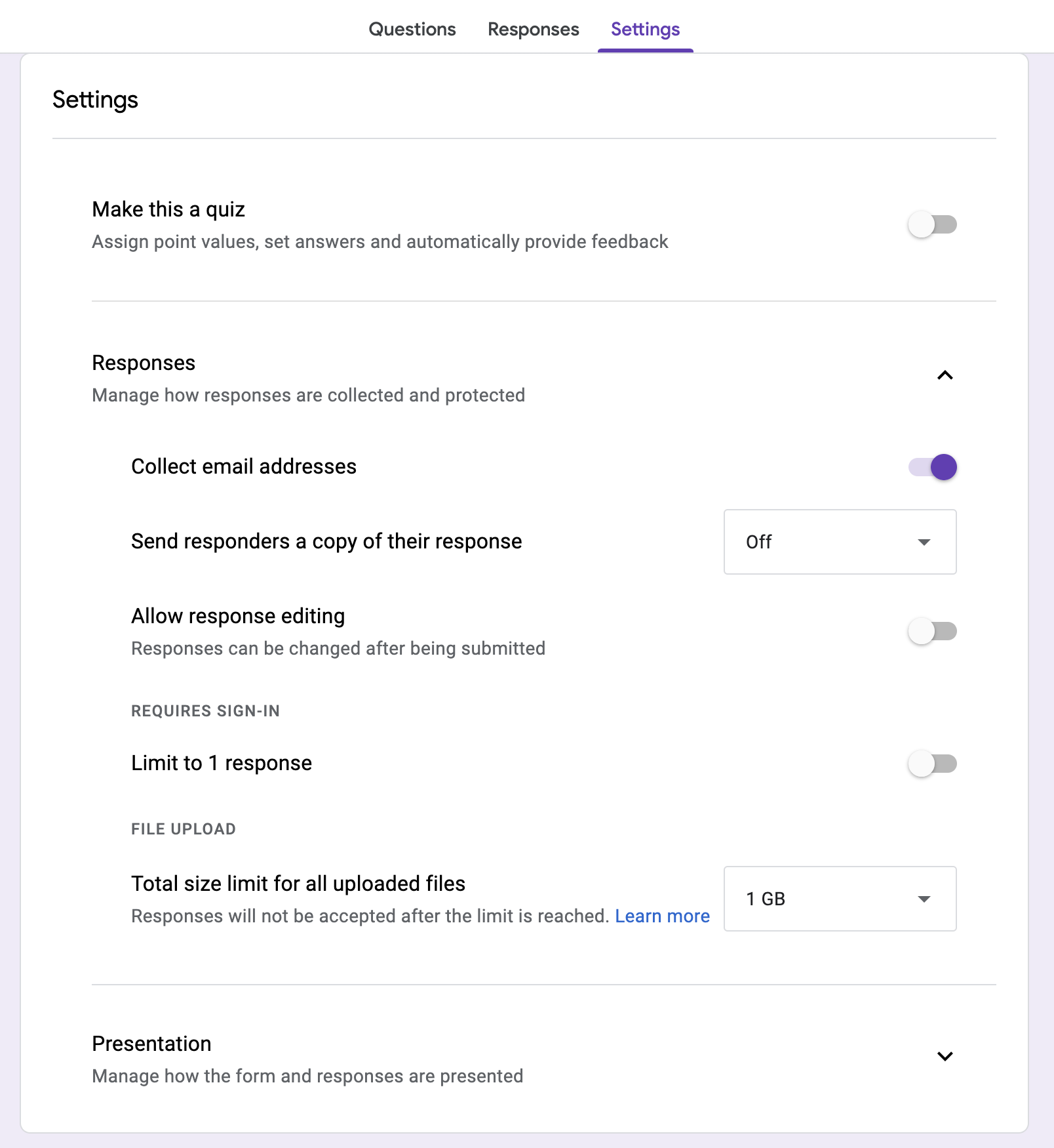 How to upload files to Google Forms without a sign in?