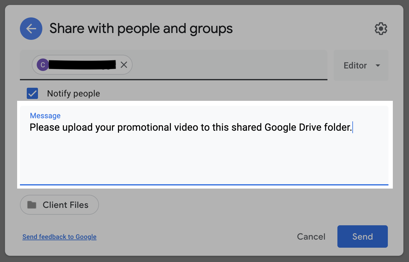 How Does File Sharing On Google Drive Work For File Requests 