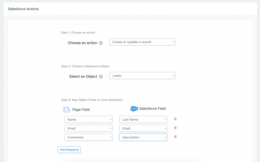 Power your Salesforce CRM data collection with a Form Builder