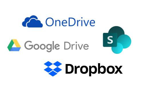 Integrating with Google Drive, Dropbox, and OneDrive